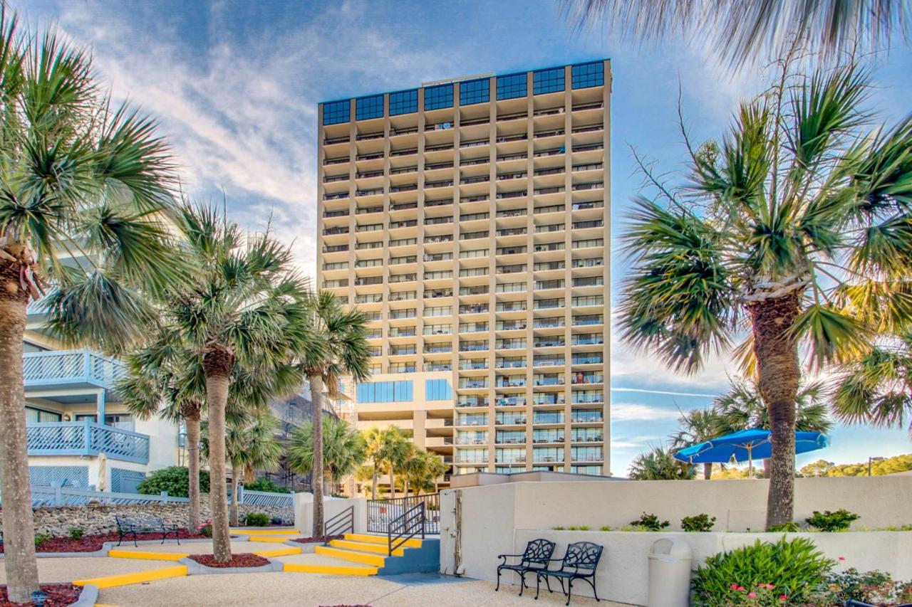 Lively Views From The Balcony At Ocean Forest Plaza Myrtle Beach Exterior foto